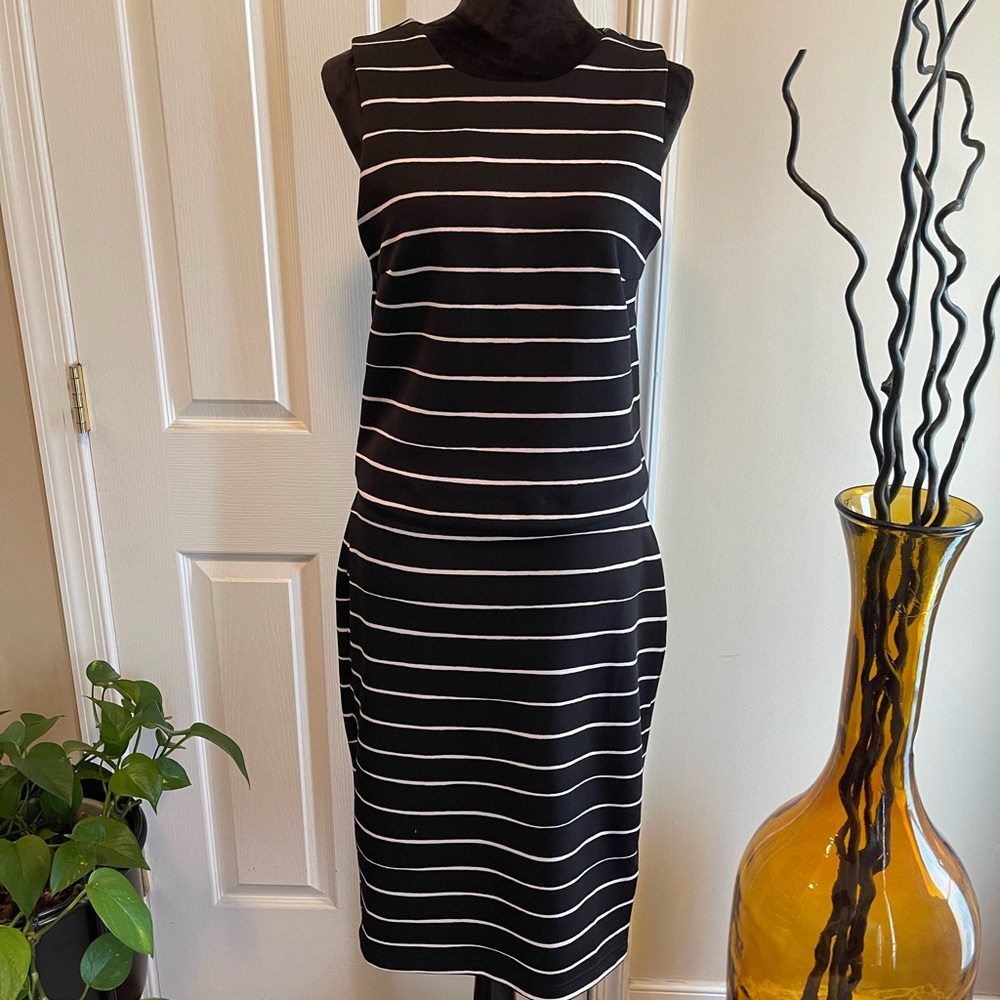 Banana Republic Factory Striped Skirt Set